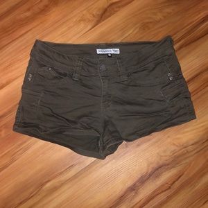 Olive/ camo green shorts